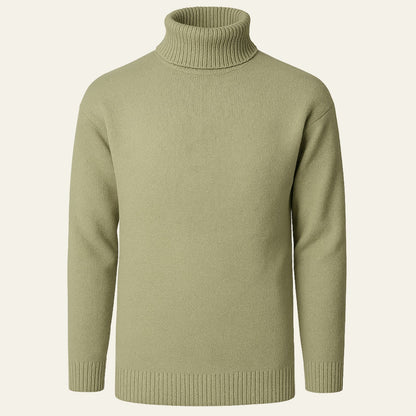 The Sloane Cotton Knit Turtleneck