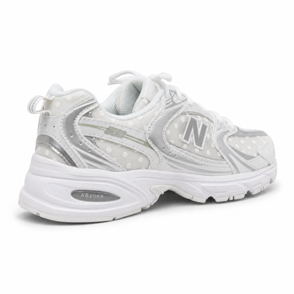 New Balance "530 Polka Silver Dots"
