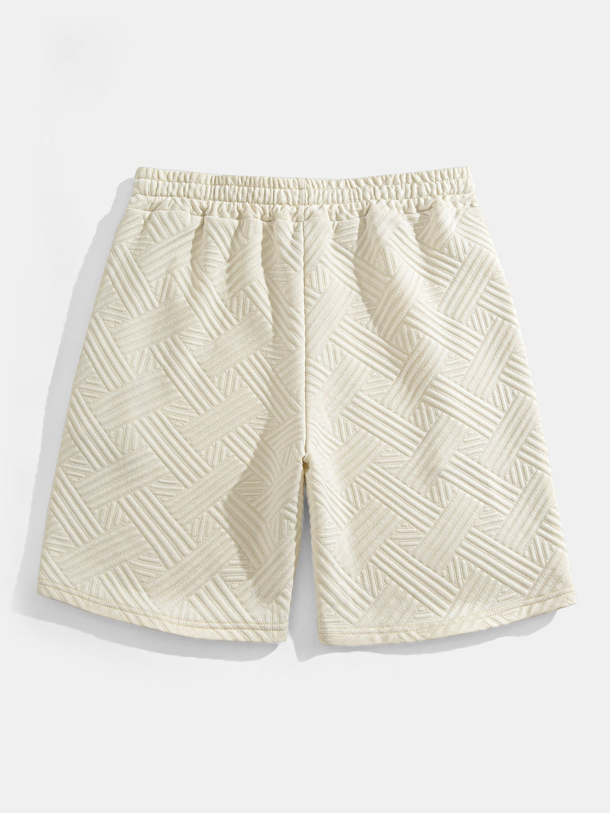 Striped Jacquard T-Shirt & Shorts Set