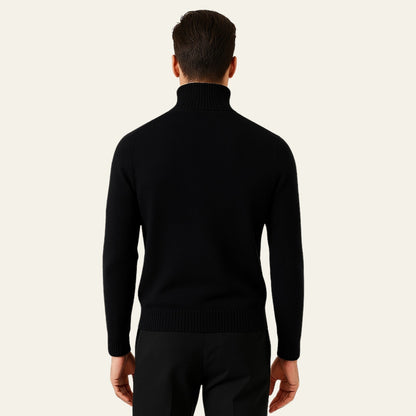 The Sloane Cotton Knit Turtleneck