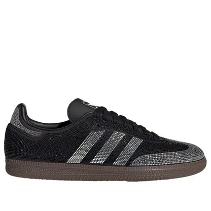 Adidas Samba OG "Black Rhinestone Silver"