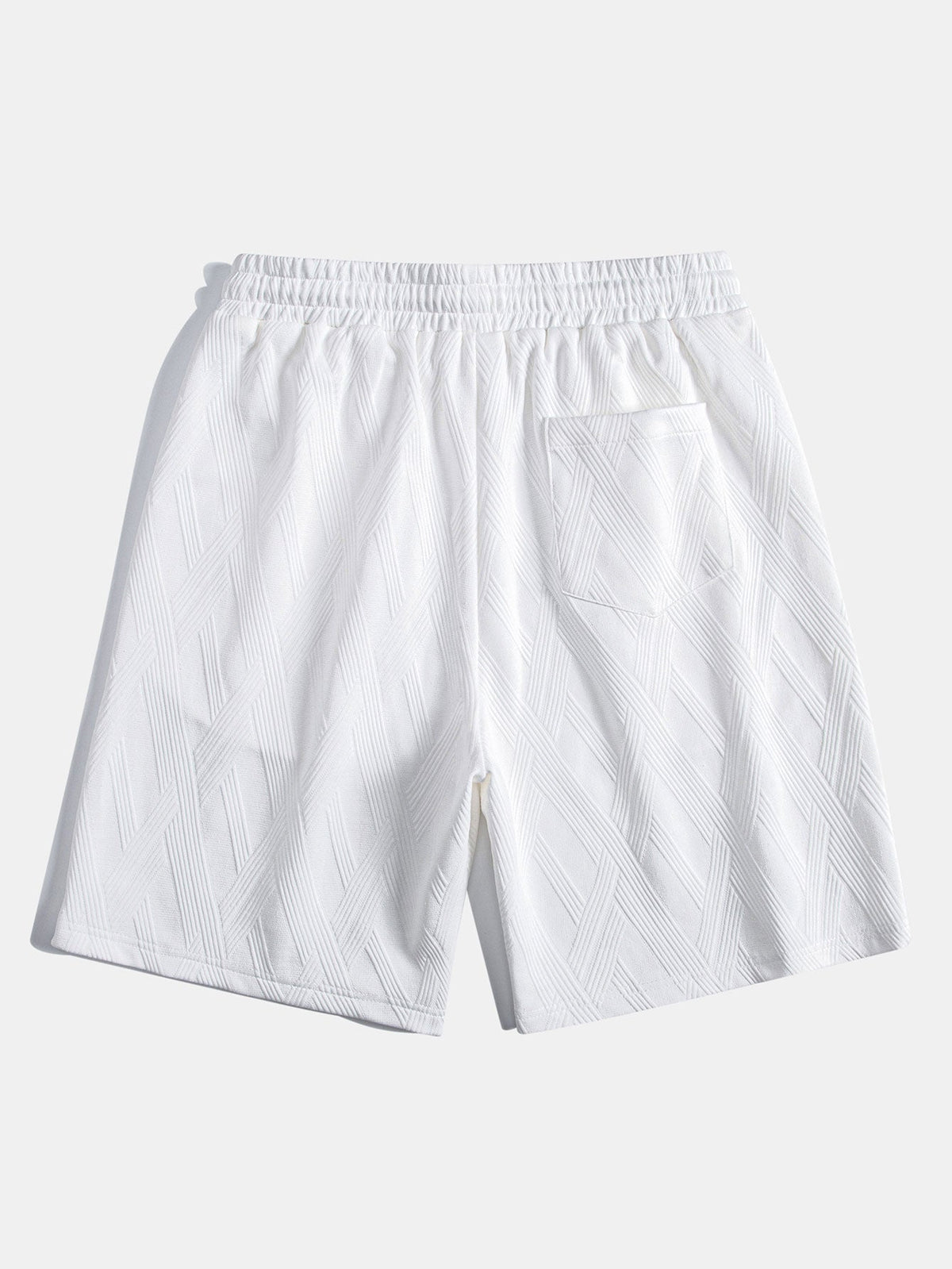 Relax Fit Diamond Jacquard T-Shirt & Diamond Jacquard Shorts