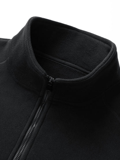 Quarter-Zip Fleece Sweatshirt & Polar Fleece Straight Leg Pants