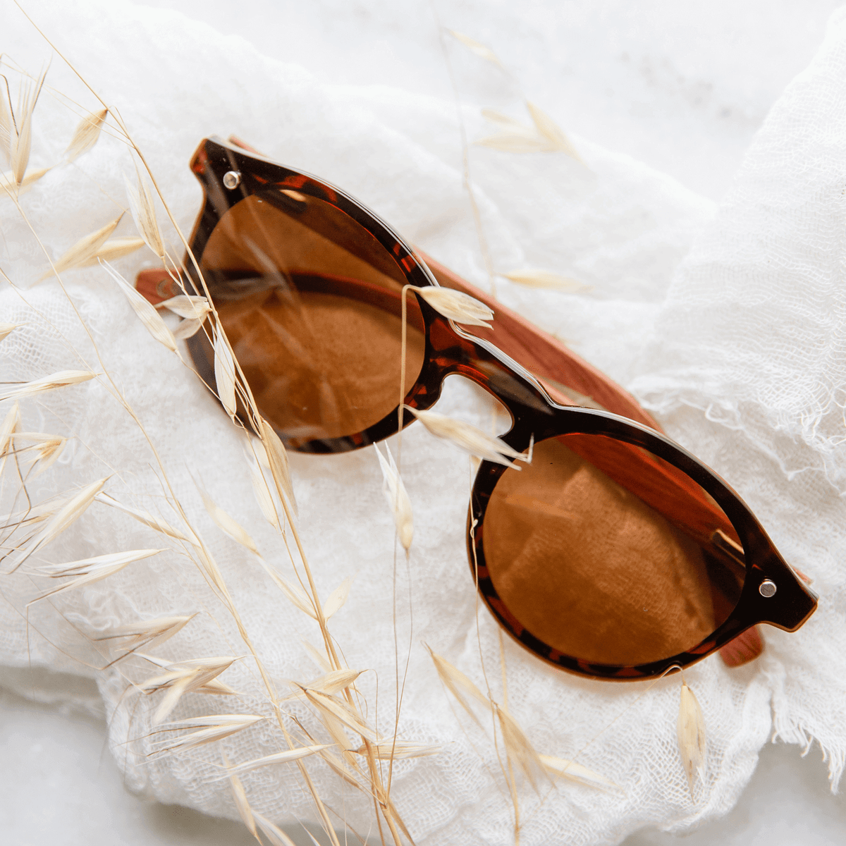 Alona - Wood and Bio Acetate Sunglasses