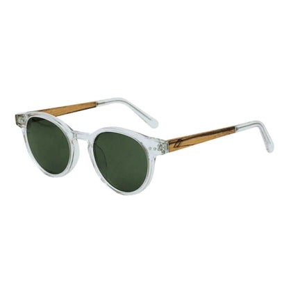 Ganges - Unisex Wood and Bio Acetate Sunglasses