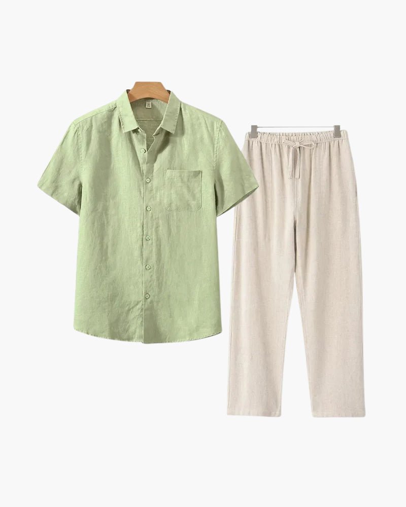 Old Money Linen Combo (Shortsleeve) - Image 3